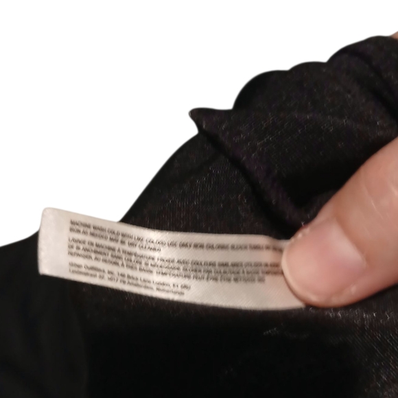 Free People Intimately Black Stretch Womans Bodysuit Size Large - Picture 3 of 8